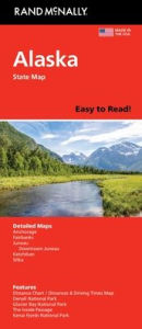 Title: Alaska Easy to Read, Author: Rand McNally