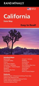 Title: California Easy to Read State Map, Author: Rand McNally