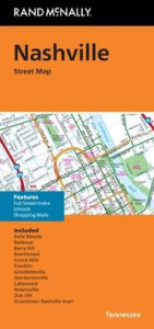 Title: Nashville TN Street Map, Author: Rand McNally