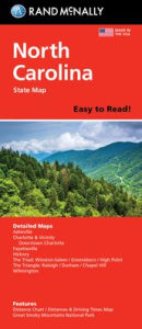 Title: North Carolina Easy to Read, Author: Rand McNally
