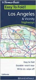 Los Angeles, California EasyFinder Map