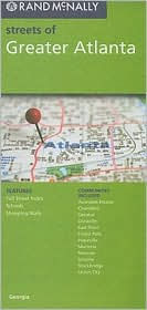 Title: Atlanta, Georgia Map, Author: Rand McNally