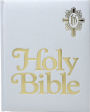 NAB Catholic Family Bible: New American Bible, white imitation leather