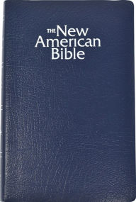 NABRE Gift and Award Bible, navy imitation leather