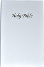 First Communion Bible: New American Bible (NAB), white imitation leather