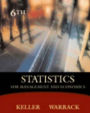Statistics for Management and Economics: Systematic Approach (Non-InfoTrac Version) / Edition 6