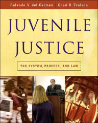 Title: Juvenile Justice: The System, Process and Law / Edition 1, Author: Rolando V. del Carmen