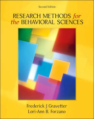 Research Methods for the Behavioral Sciences / Edition 2