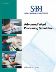 SBI: Advanced Word Processing Simulation (with CD-ROM) / Edition 2