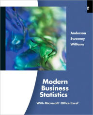Modern Business Statistics with Microsoft Excel (with Printed Access Card) / Edition 4