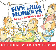 Title: Five Little Monkeys Bake a Birthday Cake Board Book, Author: Eileen Christelow