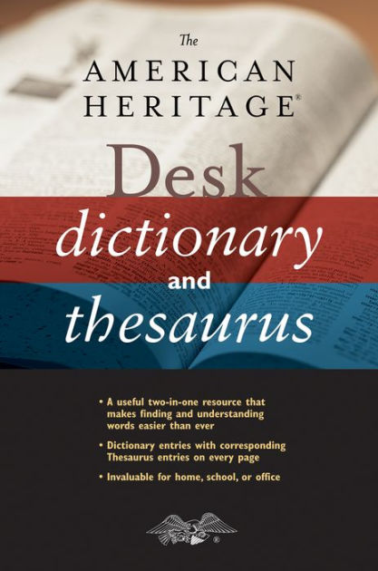 Heritage　the　Di,　American　Dictionary　Heritage　Thesaurus　of　Editors　Desk　by　And　American　Barnes　Noble®　The　Hardcover