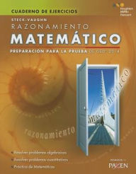 Title: Steck-Vaughn GED Test Prep 2014 GED Mathematical Reasoning Spanish Student Workbook, Author: Houghton Mifflin Harcourt