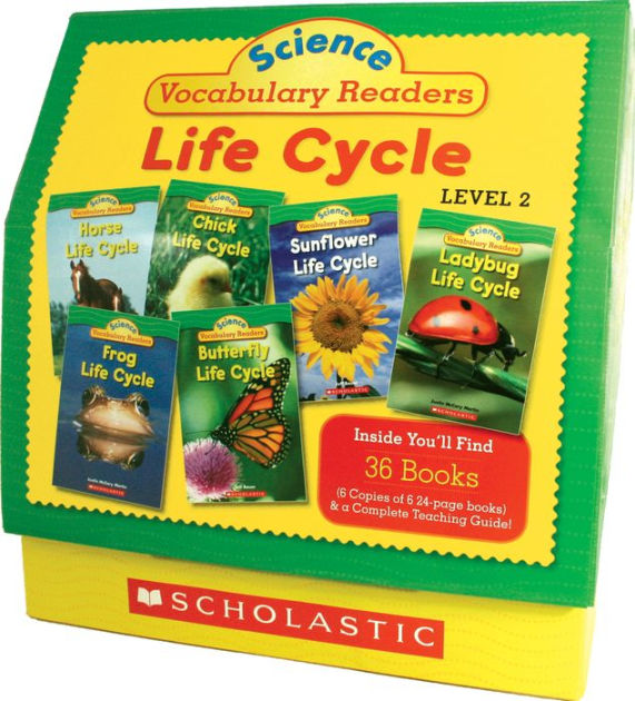 Science Vocabulary Readers Set Life Cycles Exciting Nonfiction Books