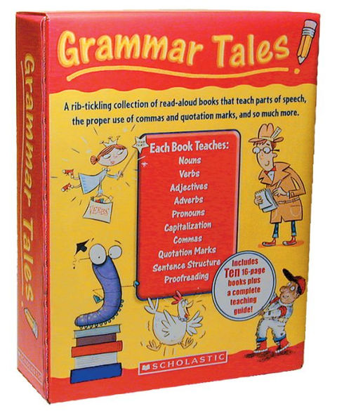 Grammar Tales Box Set: A Rib-Tickling Collection of Read-Aloud Books That Teach 10 Essential Rules of Usage and Mechanics