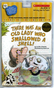 Title: There Was an Old Lady Who Swallowed a Shell!, Author: Lucille Colandro