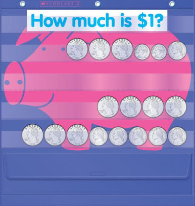Piggy Bank Money Pocket Chart