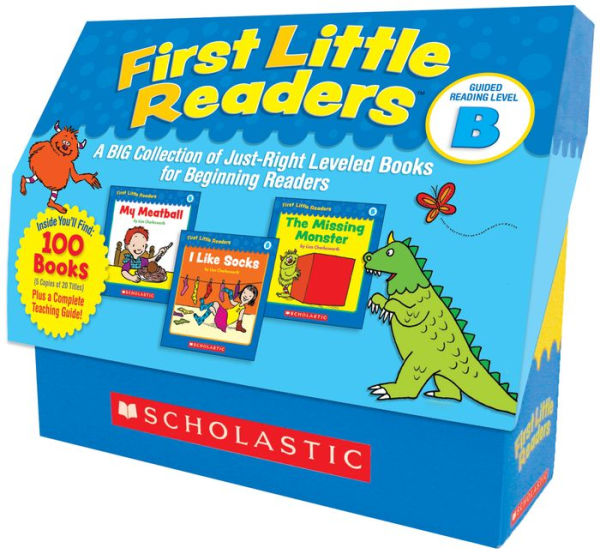 First Little Readers: Guided Reading Level B (Classroom Set): A Big Collection of Just-Right Leveled Books for Beginning Readers