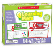 Match, Trace & Write Numbers Learning Mats