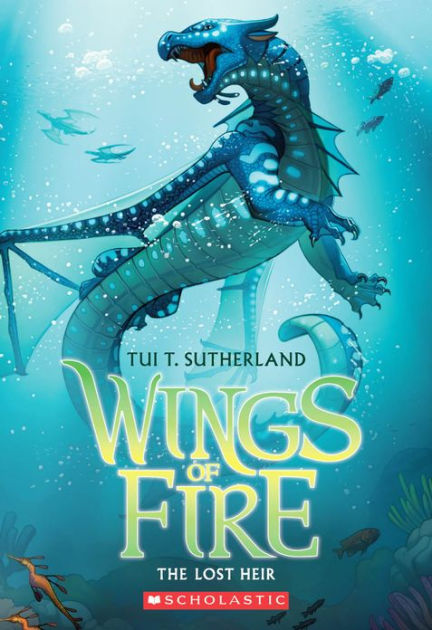 The Lost Heir (Wings of Fire Series #2) by Tui T. Sutherland, Paperback