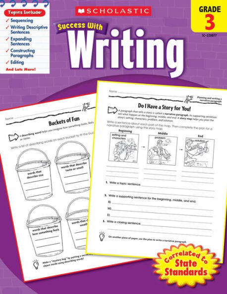 Scholastic Success With Writing: Grade 3