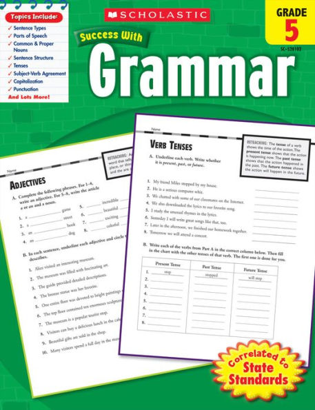 Scholastic Success with Grammar, Grade 5