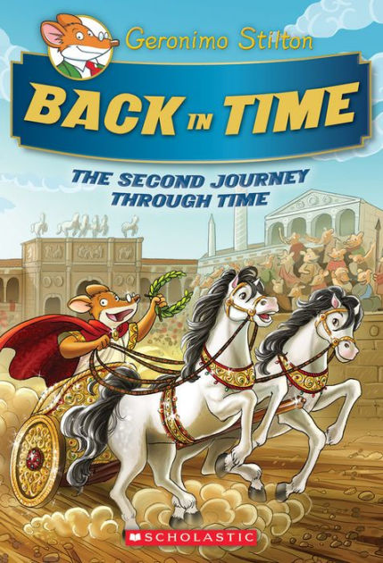 Geronimo Stilton Back in Time book cover