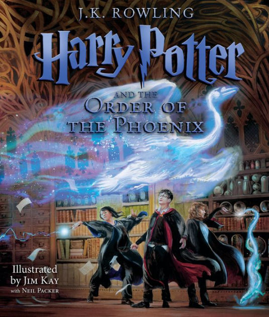 Harry Potter and the Order of the Phoenix: The Illustrated Edition (Harry Potter, Book 5)|Hardcover