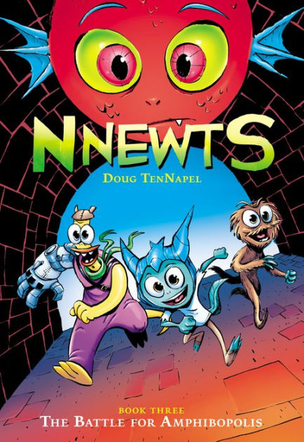 The Battle for Amphibopolis: A Graphic Novel (Nnewts #3) by Doug