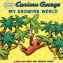 Curious Baby My Growing World (Curious George Fold-Out Board Book and Growth Chart)