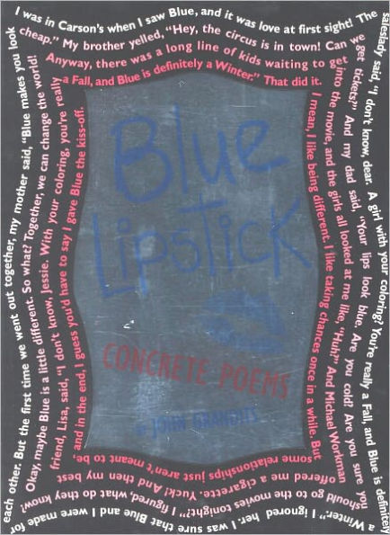 Blue Lipstick: Concrete Poems