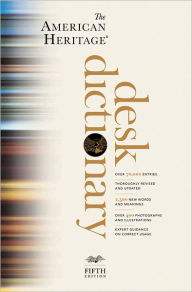 The American Heritage Desk Dictionary, Fifth Edition