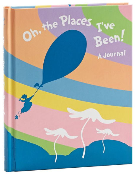 Dr. Seuss Oh, the Places I've Been! Bound Lined Journal