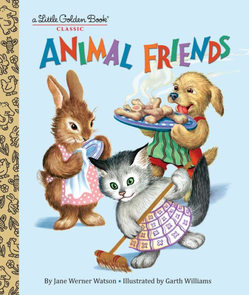 Animal Friends (Little Golden Book Series)