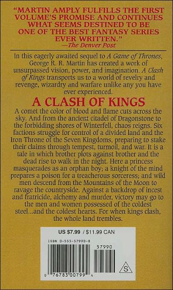 A Clash of Kings (A Song of Ice and Fire #2)