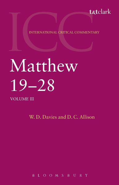 Matthew 19-28: Volume 3