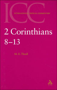 Title: II Corinthians 8-13: Volume 2, Author: Margaret Thrall