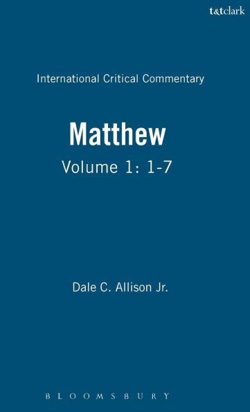 Matthew: Volume 1: 1-7