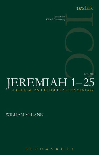 Jeremiah (ICC): Volume 1: 1-25