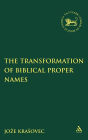 The Transformation of Biblical Proper Names