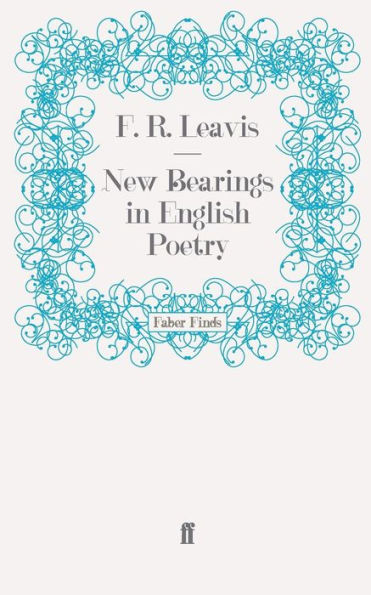 New Bearings in English Poetry