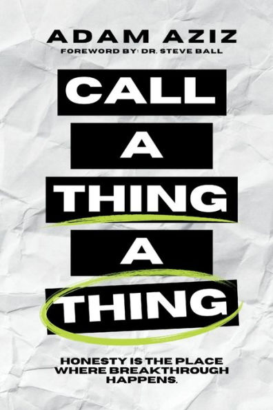 Call A Thing A Thing: Honesty is the place where breakthrough happens.
