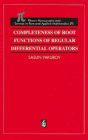 Completeness of Root Functions of Regular Differential Operators / Edition 1