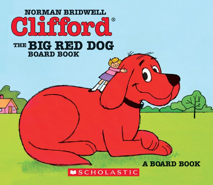 Clifford the big red dog reading books