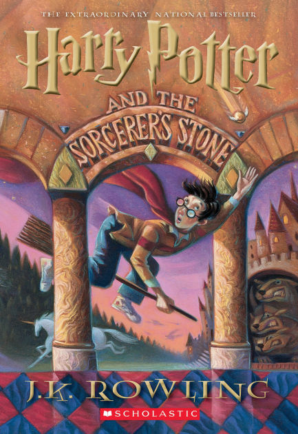 Lot Of 4 Harry Potter Paperback Scholastic Books 1, 3, 4, & 5