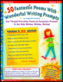 50 Fabulous Poems with Wonderful Writing Prompts: Use Thought-Provoking Poems and Companion Promps to Get Kids Writing