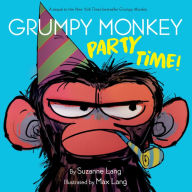 Amazon mp3 book downloads Grumpy Monkey Party Time! 9780593118641 DJVU CHM PDF English version by Suzanne Lang, Max Lang