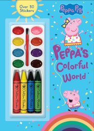 Title: Peppa's Colorful World (Peppa Pig), Author: Golden Books