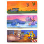 Alternative view 4 of Where Do Diggers, Trains, and Planes Sleep at Night? Board Book Boxed Set