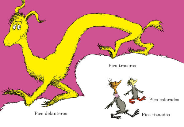 ¡Cuántos, cuántos Pies! (The Foot Book Spanish Edition): El libro de opuestos alocados de Dr. Seuss